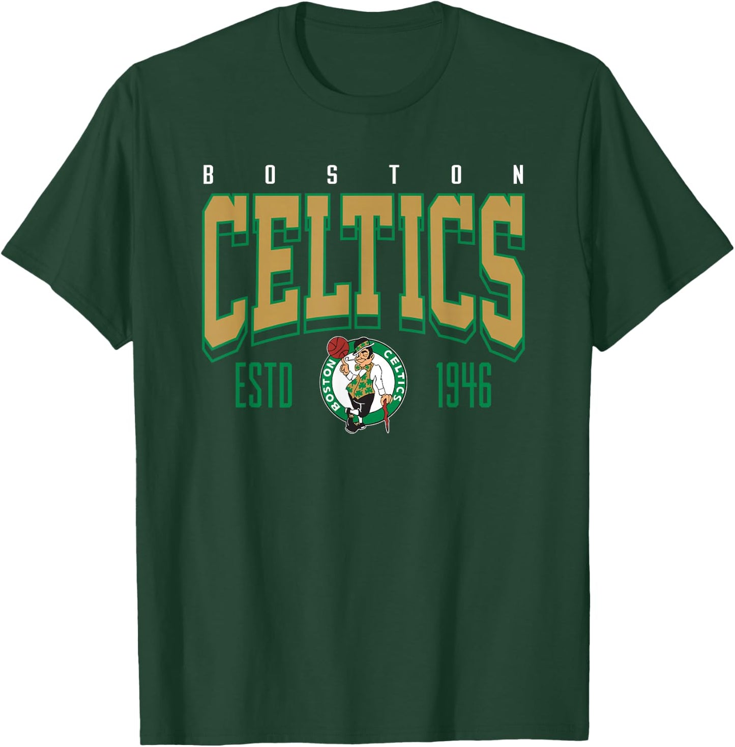 NBA Official Boston Celtics Battle Tested T-Shirt - T-Shirt | Forest