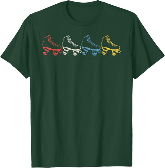 Roller Skating Roller Skate Gift Roller Skater T-Shirt - T-Shirt | Forest