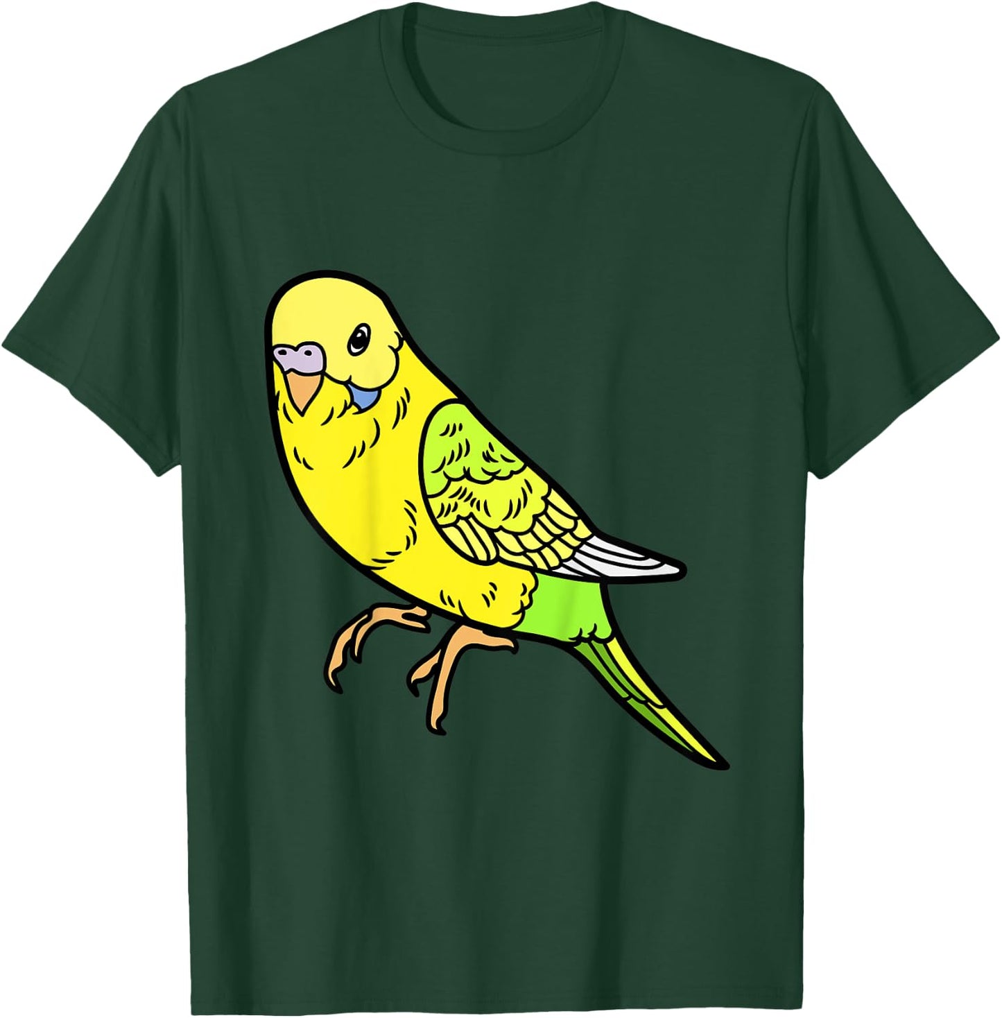 Kids cute Parakeet Lazy Halloween Costume For Kids T-Shirt - T-Shirt | Forest
