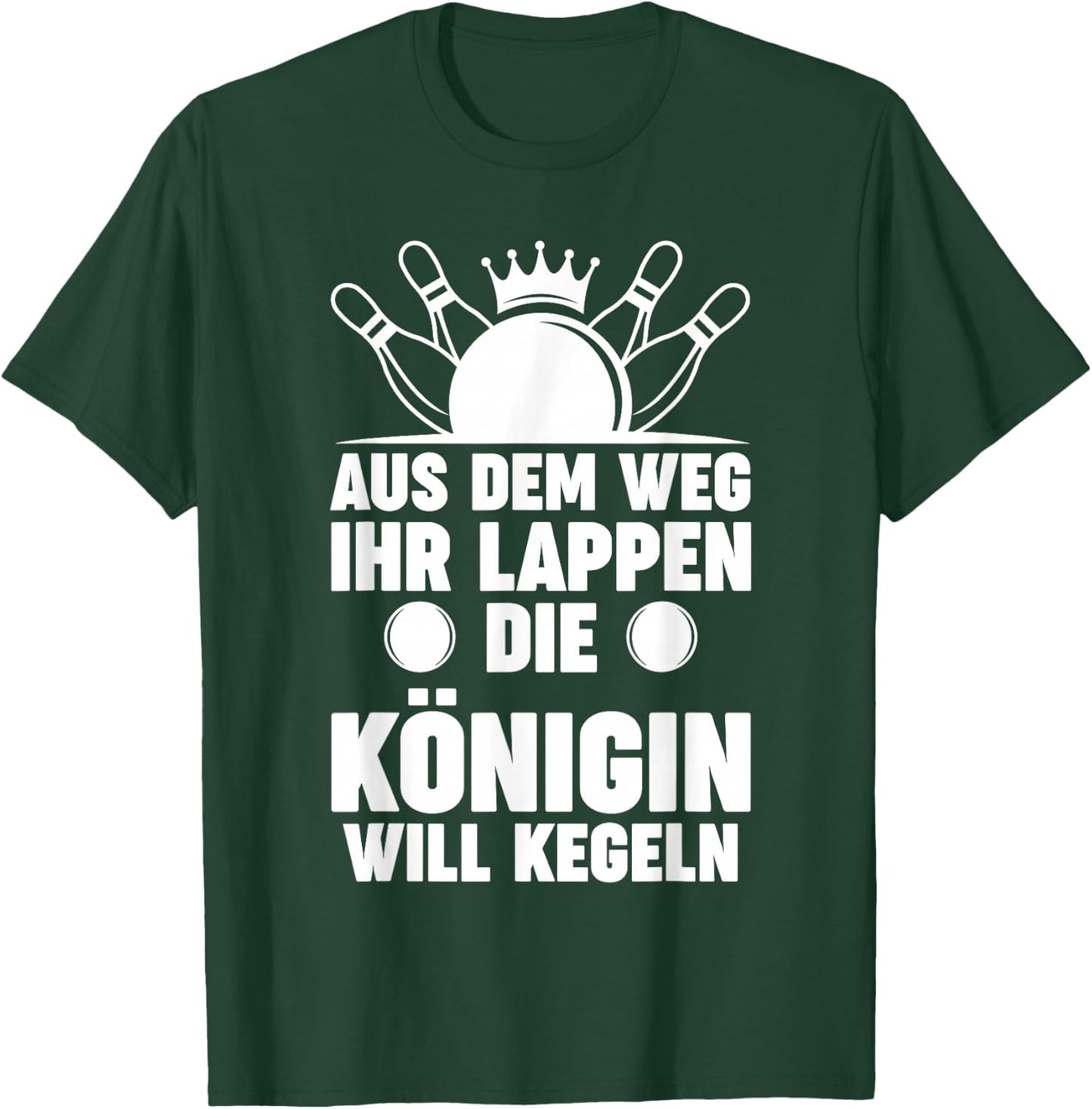 with Queen Cones, black T-Shirt - T-Shirt | Forest