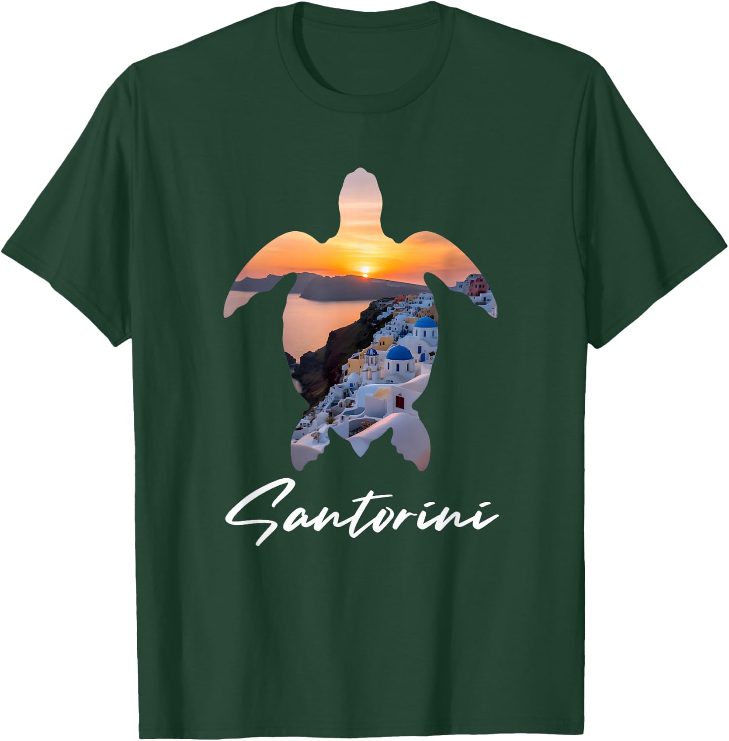Santorin Grèce - Santorin T-Shirt - T-Shirt | Forest