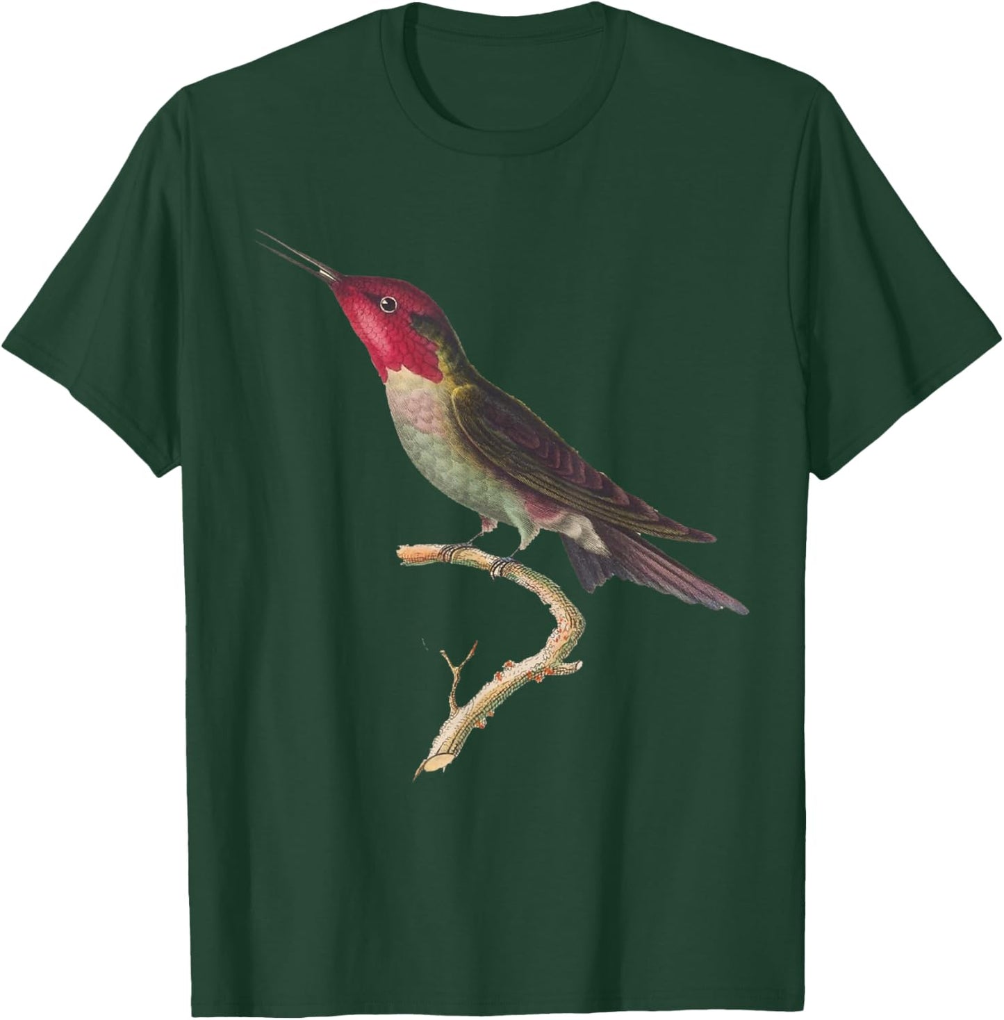 Hummingbird Beautiful Anna’s Hummingbird T-Shirt - T-Shirt | Forest