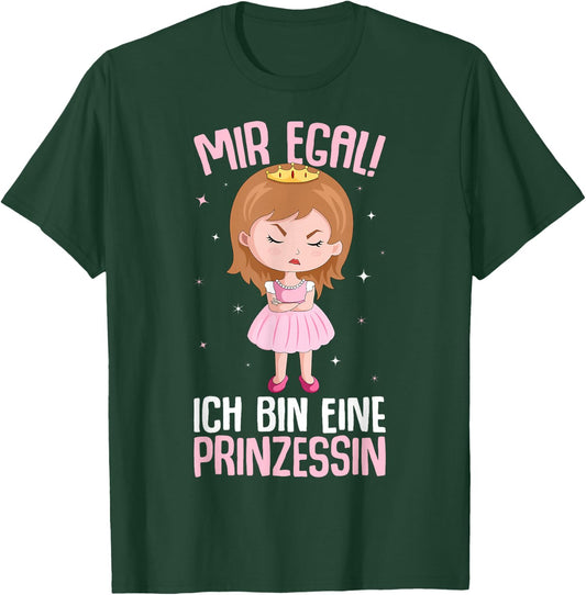Princess girls' / women's , black T-Shirt - T-Shirt | Forest