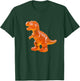 Gummy Dinosaur - Orange Sweet Candy T-Shirt - T-Shirt | Forest