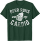 Beer Runs Are My Cardio Mug With Foam Graphic T-Shirt - T-Shirt | Forest