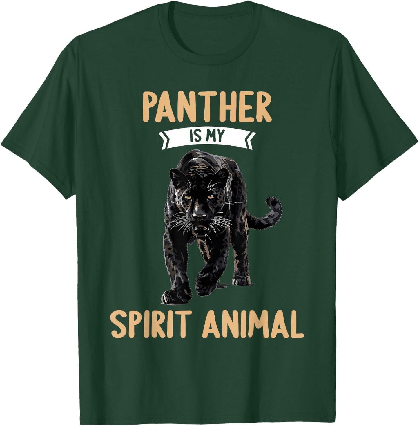 Panthers Panther is my spirit animal T-Shirt - T-Shirt | Forest