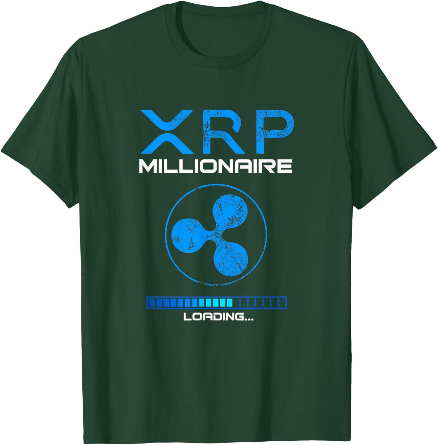 Loading Ripple Token by XRP Crypto MILLIONAIRE , Black, S T-Shirt - T-Shirt | Forest