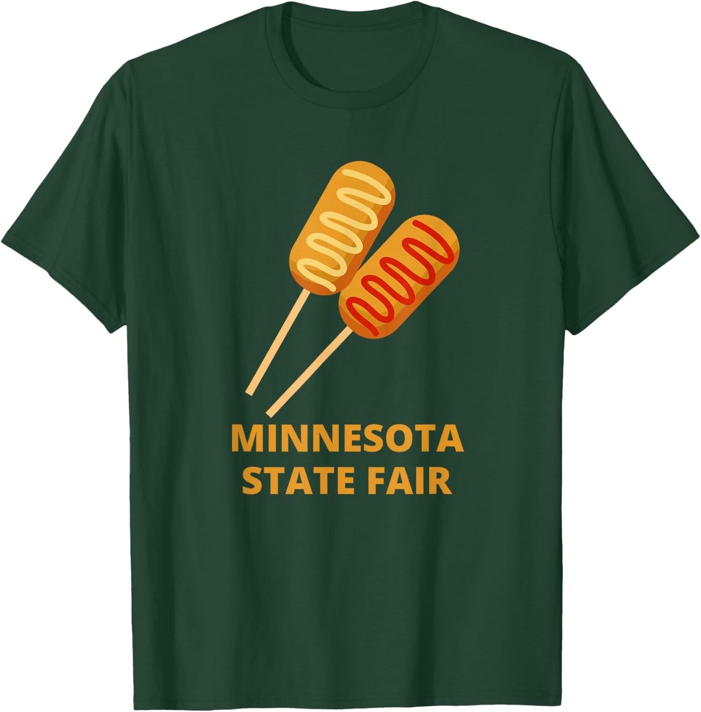 Minnesota State Fair Corn Dogs County Fair Corn Dog T-Shirt - T-Shirt | Forest