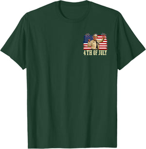 Happy 4th of July to All You Sumbitches 2 Side T-Shirt - T-Shirt | Forest