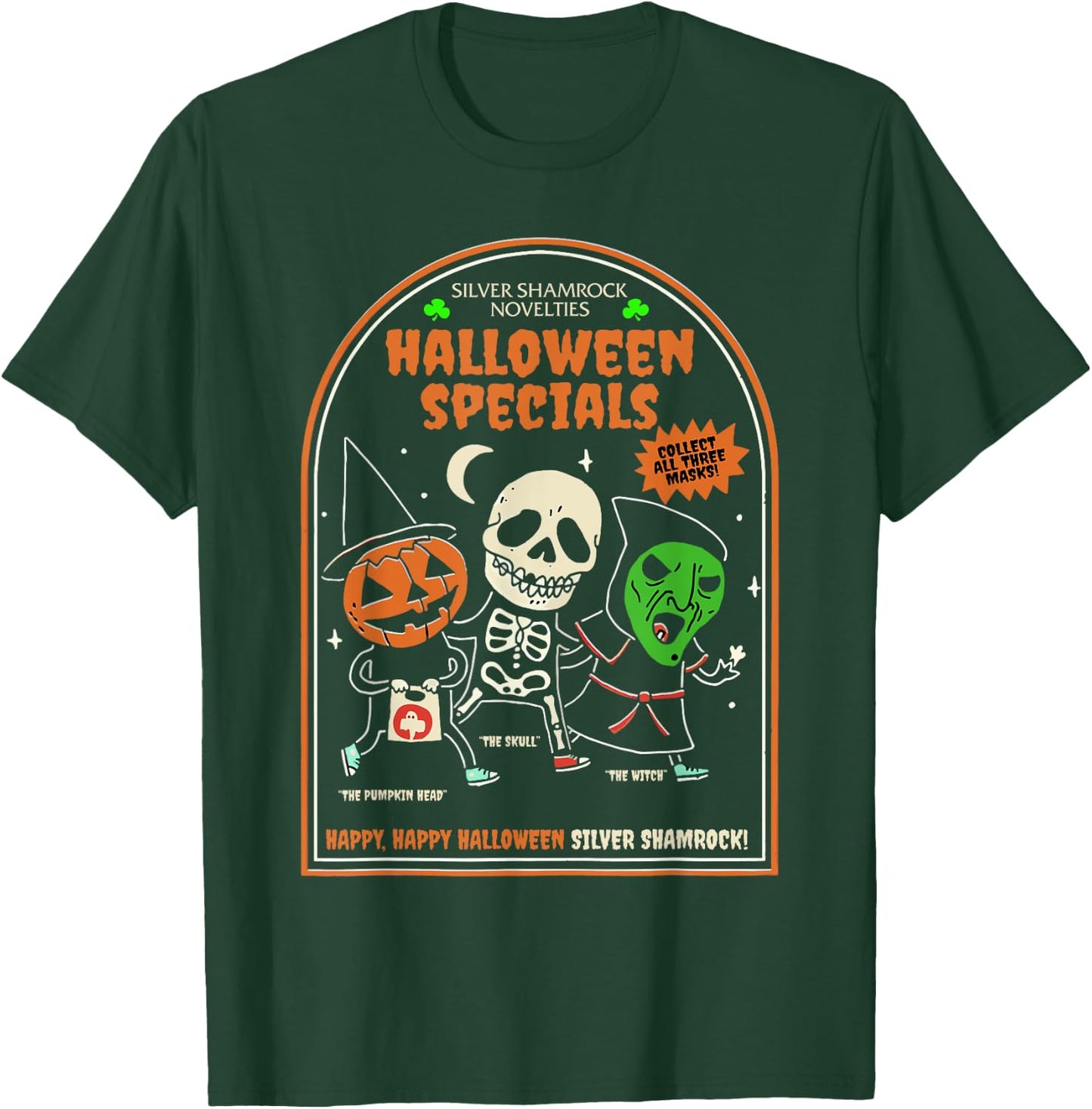 Silver Shamrock Novelties Halloween Specials Matching Family T-Shirt - T-Shirt | Forest