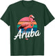 Aruba Flamingo Souvenir T-Shirt - T-Shirt | Forest