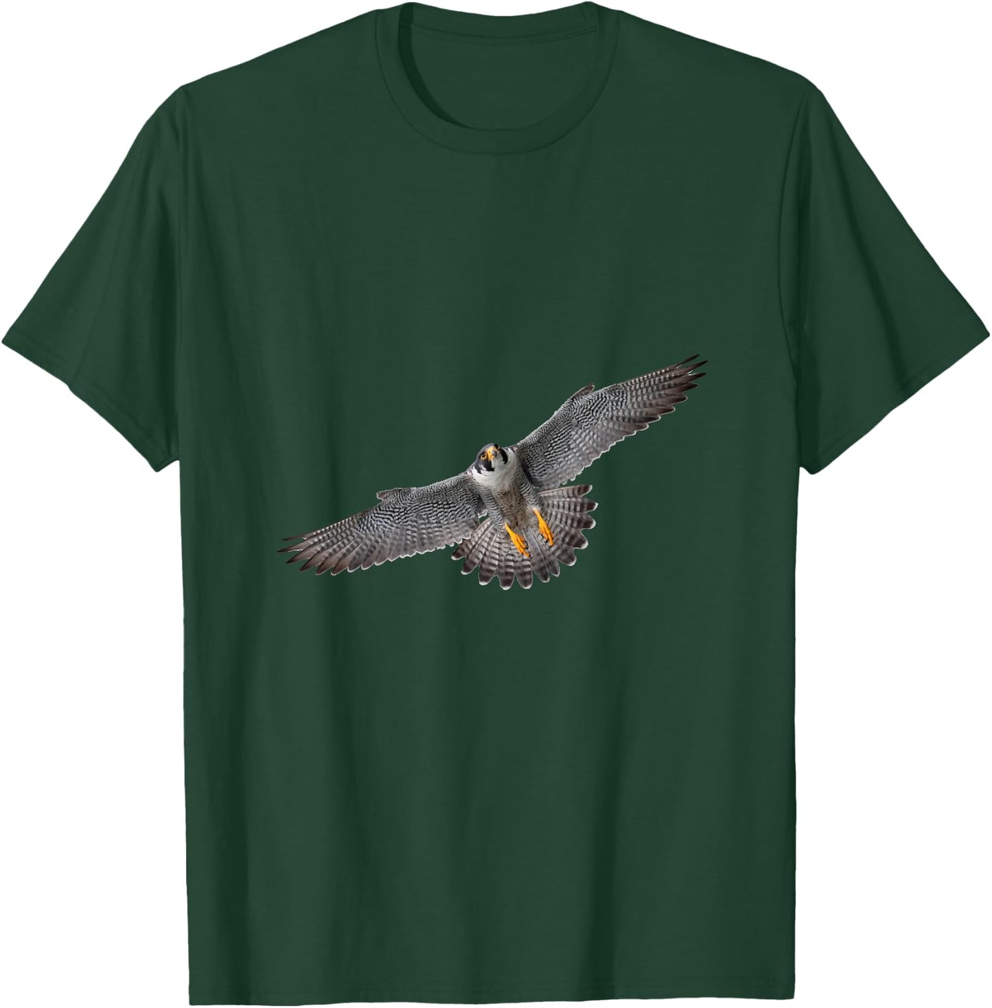 Faucon pèlerin en vol 1 Haut de Gamme T-Shirt - T-Shirt | Forest