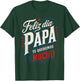 Feliz Dia Papa Te Queremos Mucho Spanish Dad T-Shirt - T-Shirt | Forest