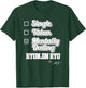 Single Taken Mentally Dating Hyun-Jin Ryu T-Shirt - T-Shirt | Forest