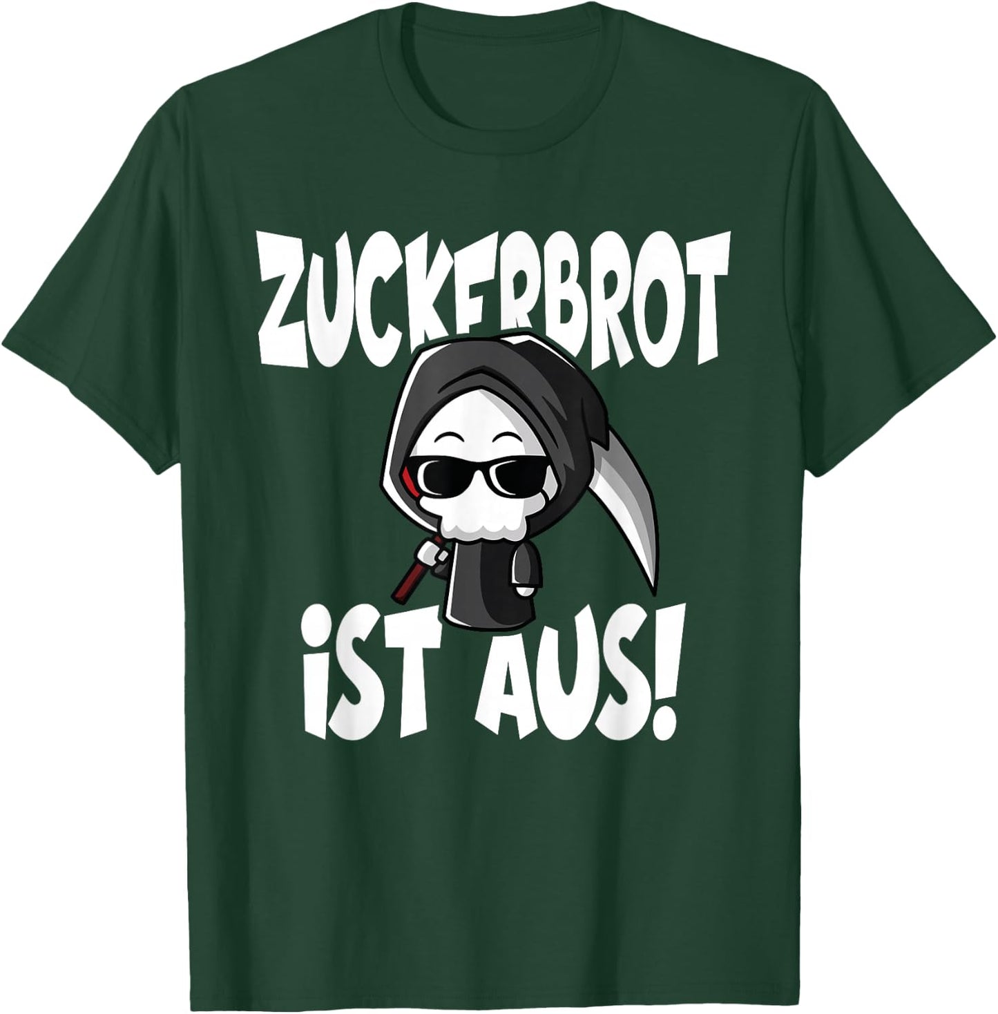 Zuckerbrot Ist Aus Geduldsfaden Women's with Funny Slogan, black, s T-Shirt - T-Shirt | Forest