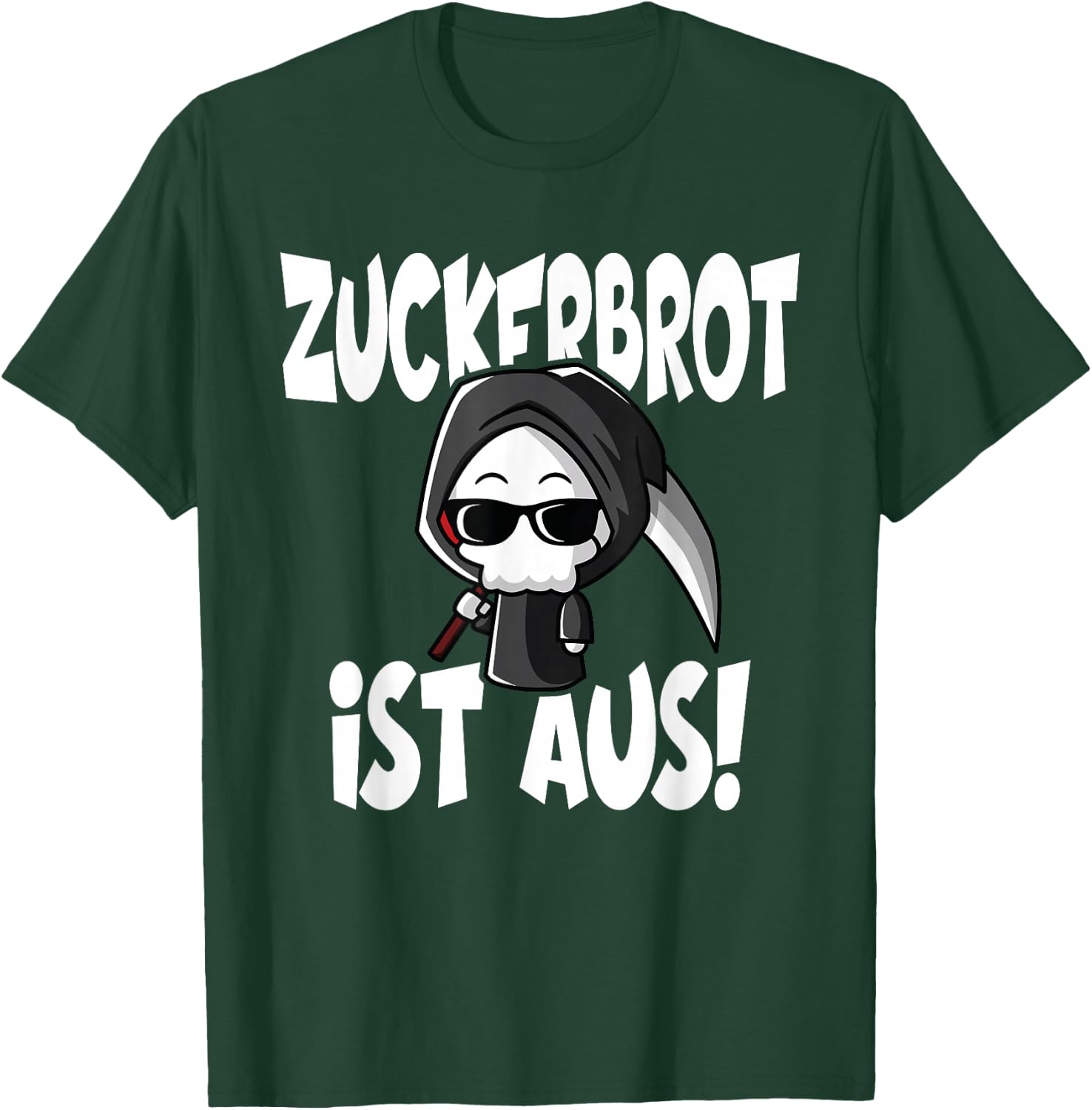 Zuckerbrot Ist Aus Geduldsfaden Women's with Funny Slogan, black, s T-Shirt - T-Shirt | Forest