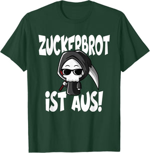 Zuckerbrot Ist Aus Geduldsfaden Women's with Funny Slogan, black, s T-Shirt - T-Shirt | Forest