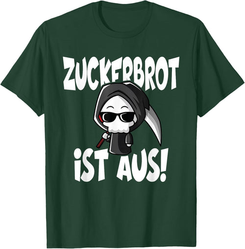 Zuckerbrot Ist Aus Geduldsfaden Women's with Funny Slogan, black, s