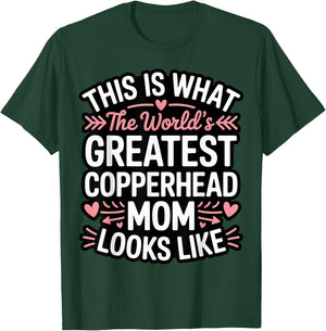 This Is What The Greatest Copperhead Snake Mom Looks Like T-Shirt - T-Shirt | Forest
