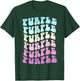 Groovy PURPLE Team Summer Camp War Game Sports Color School T-Shirt - T-Shirt | Forest