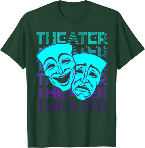 Theatermasken Retro