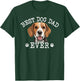 Funny Beagle Dad Fathers Day Vintage Ever Dog Lover T-Shirt - T-Shirt | Forest