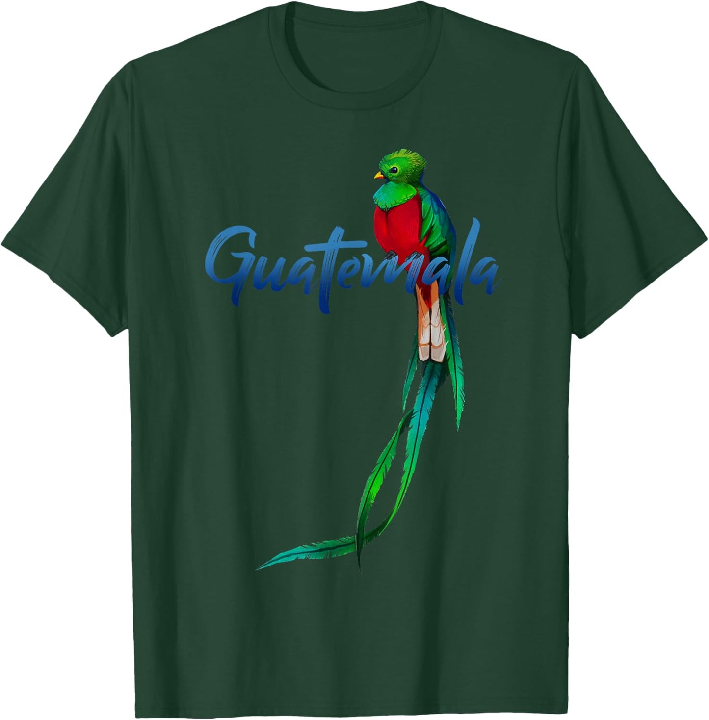 Guatemala Quetzal T-Shirt - T-Shirt | Forest
