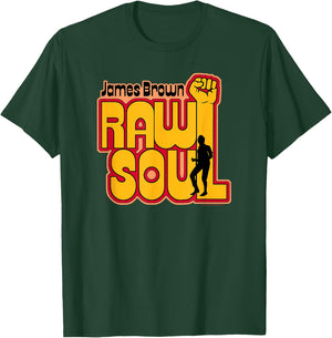 James Brown Raw Soul Fist , Black, S T-Shirt - T-Shirt | Forest