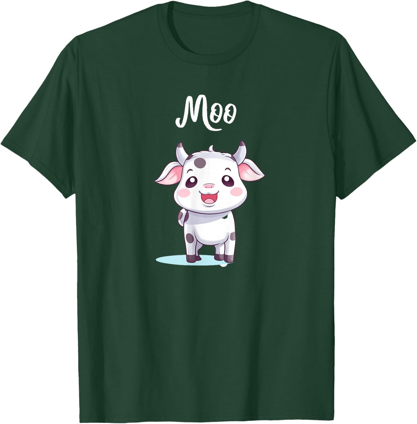 Cow Moo Cow Kids T-Shirt - T-Shirt | Forest