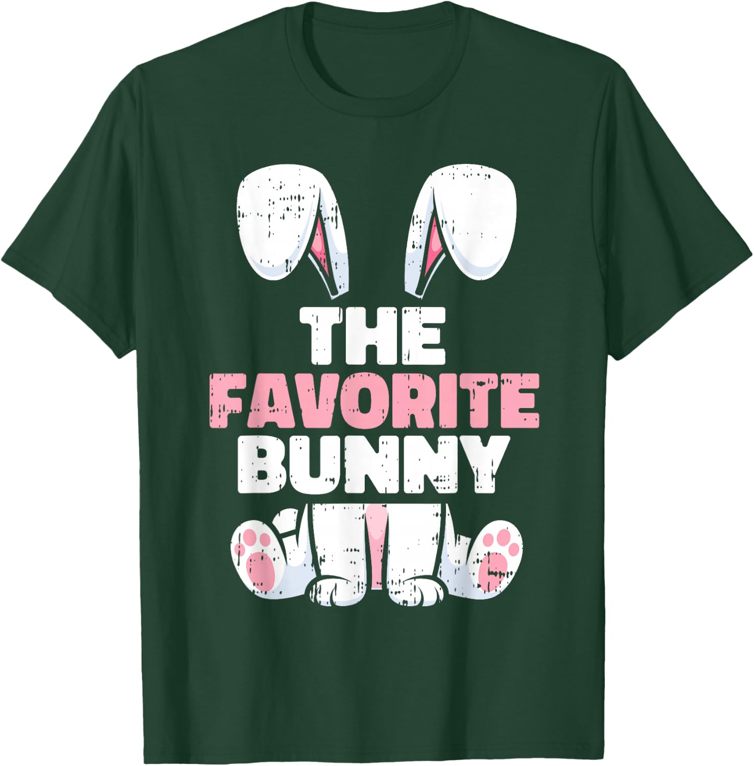 Favorite Bunny Easter Family Matching Spring Men Women Kids T-Shirt - T-Shirt | Forest