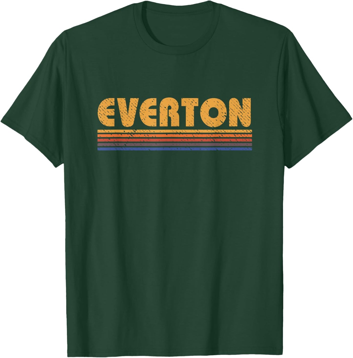 Everton England Vintage 80s Style T-Shirt - T-Shirt | Forest
