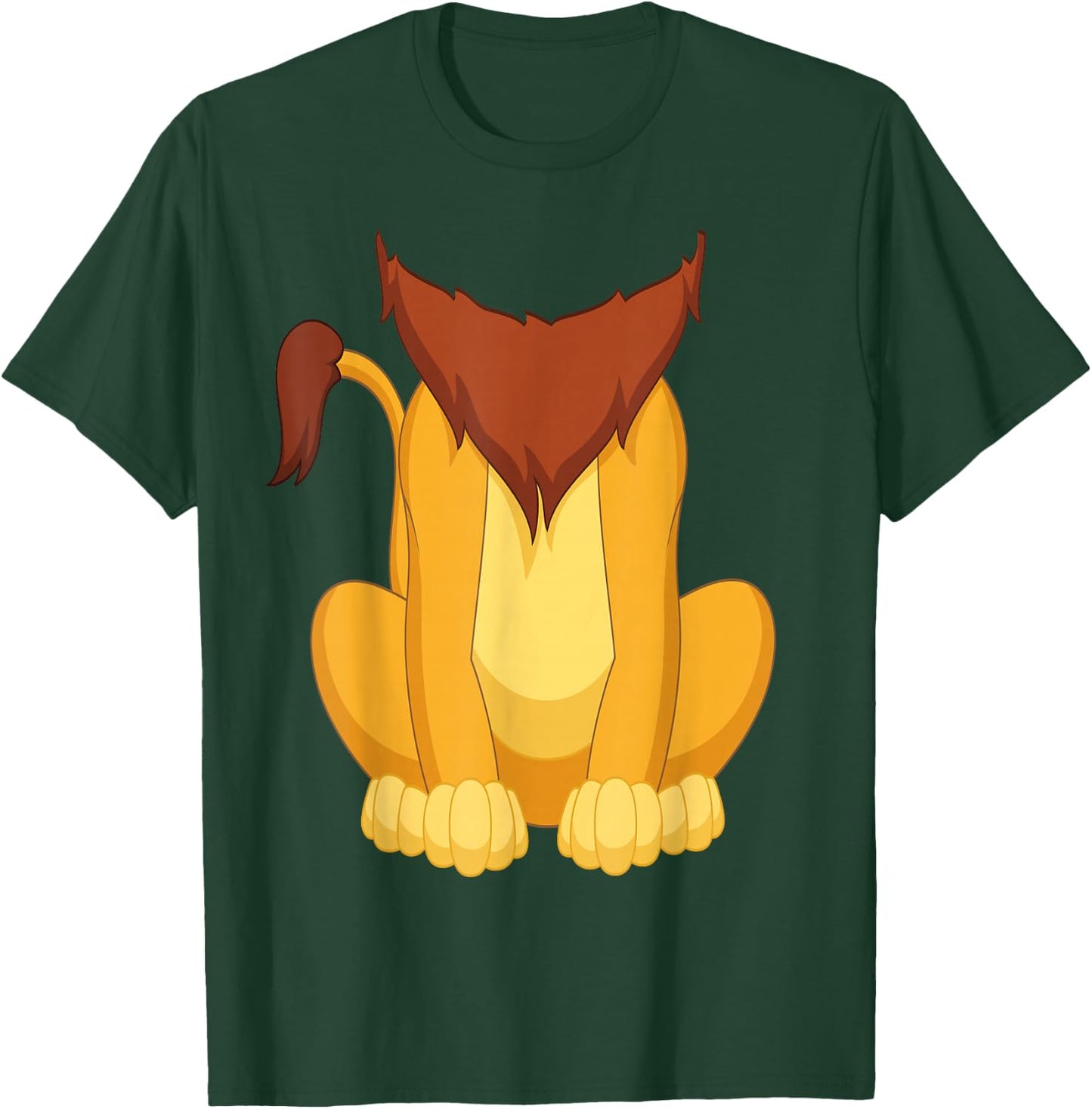 Lion Shirt Adult Men Women Children Lion Costume T-Shirt - T-Shirt | Forest