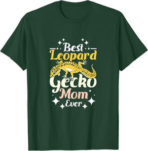 Best leopard gecko mom ever T-Shirt - T-Shirt | Forest