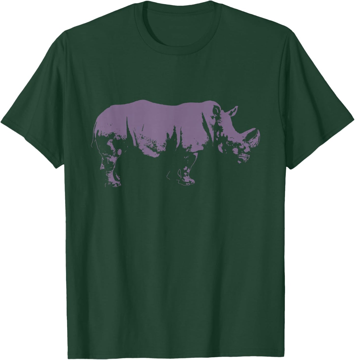 Rhino Rhinoceros T-Shirt - T-Shirt | Forest