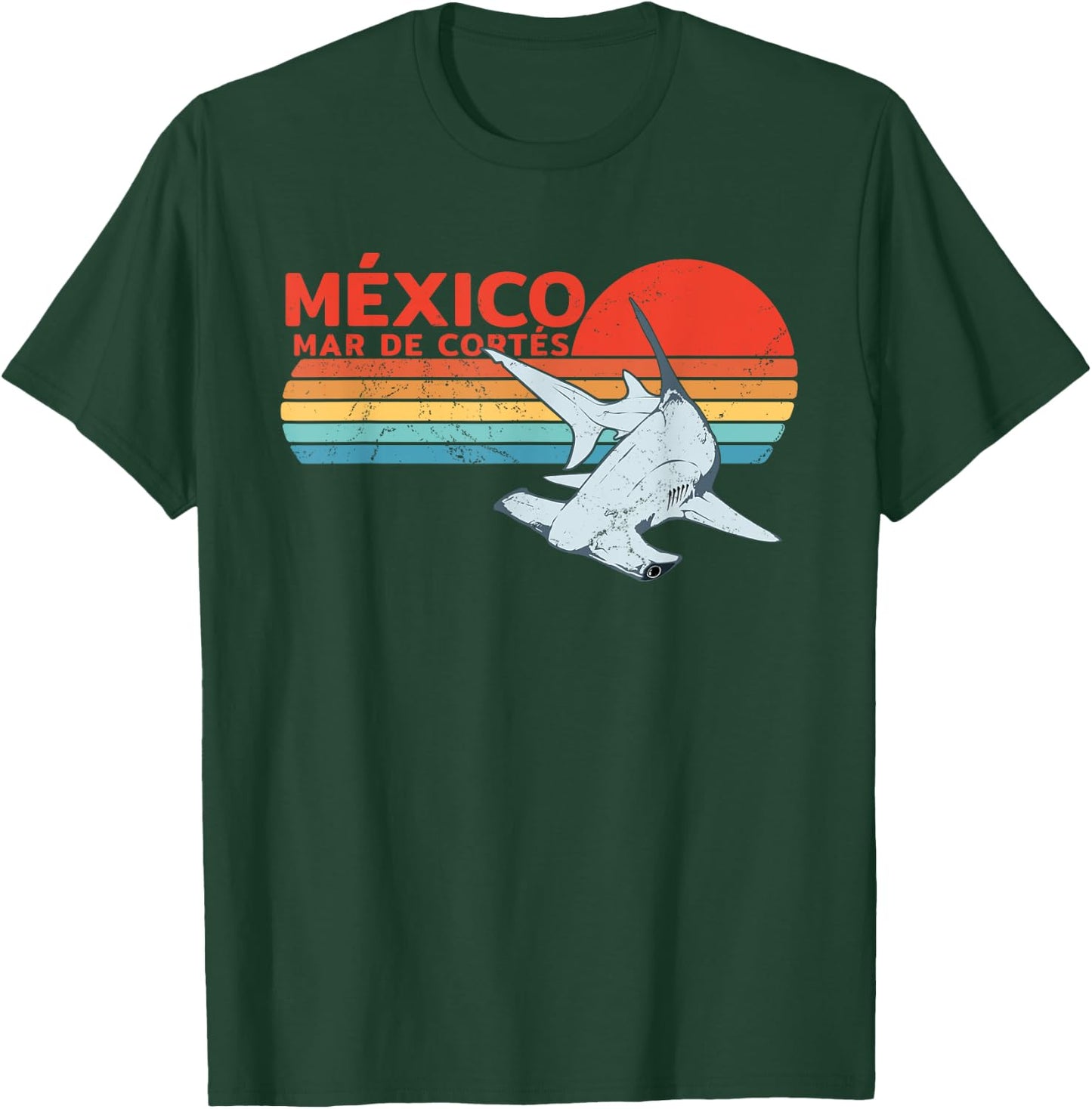 Hammerhead Shark Sea of Cortez Mexico T-Shirt - T-Shirt | Forest