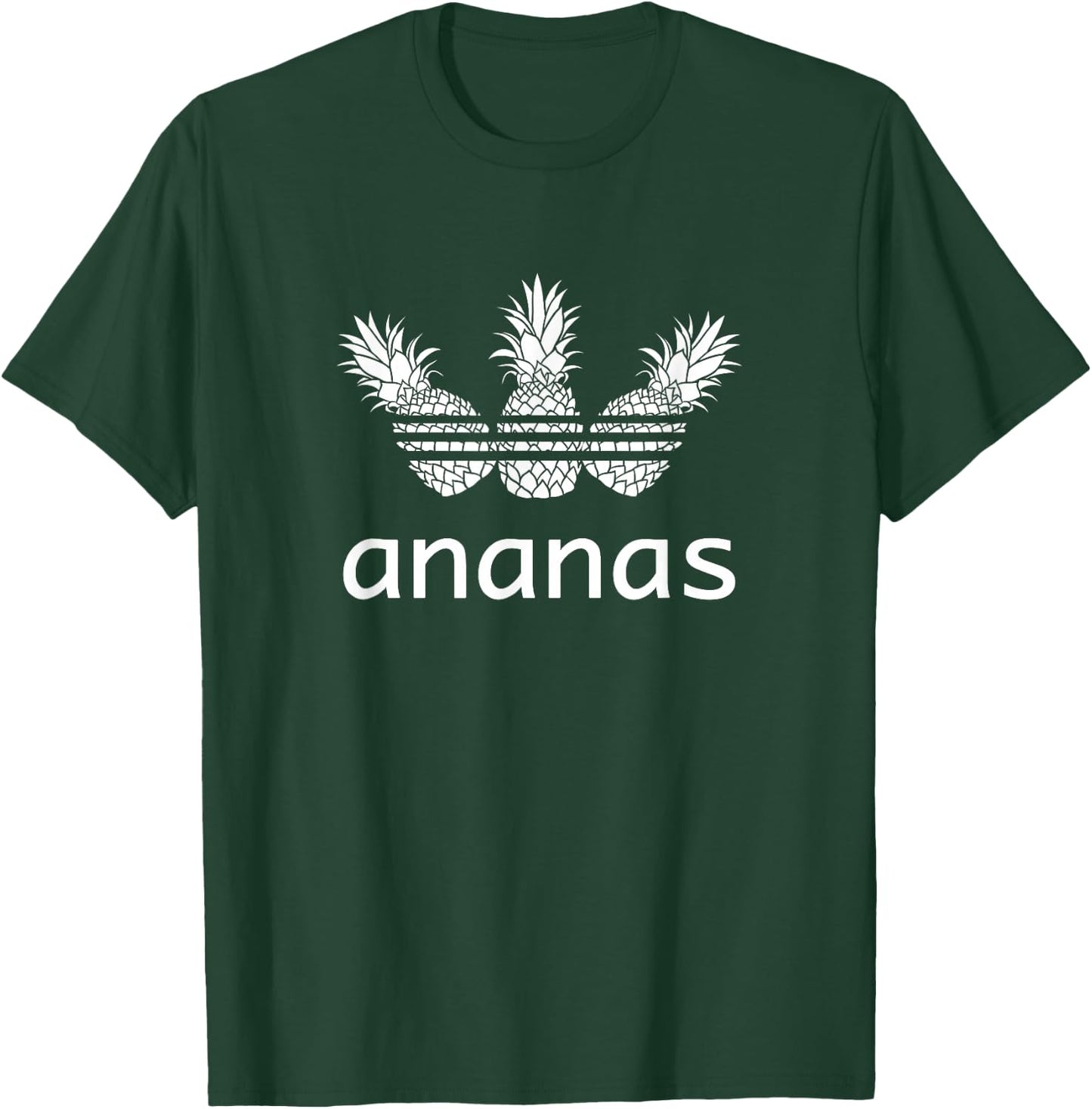 Pineapple Parody , black T-Shirt - T-Shirt | Forest