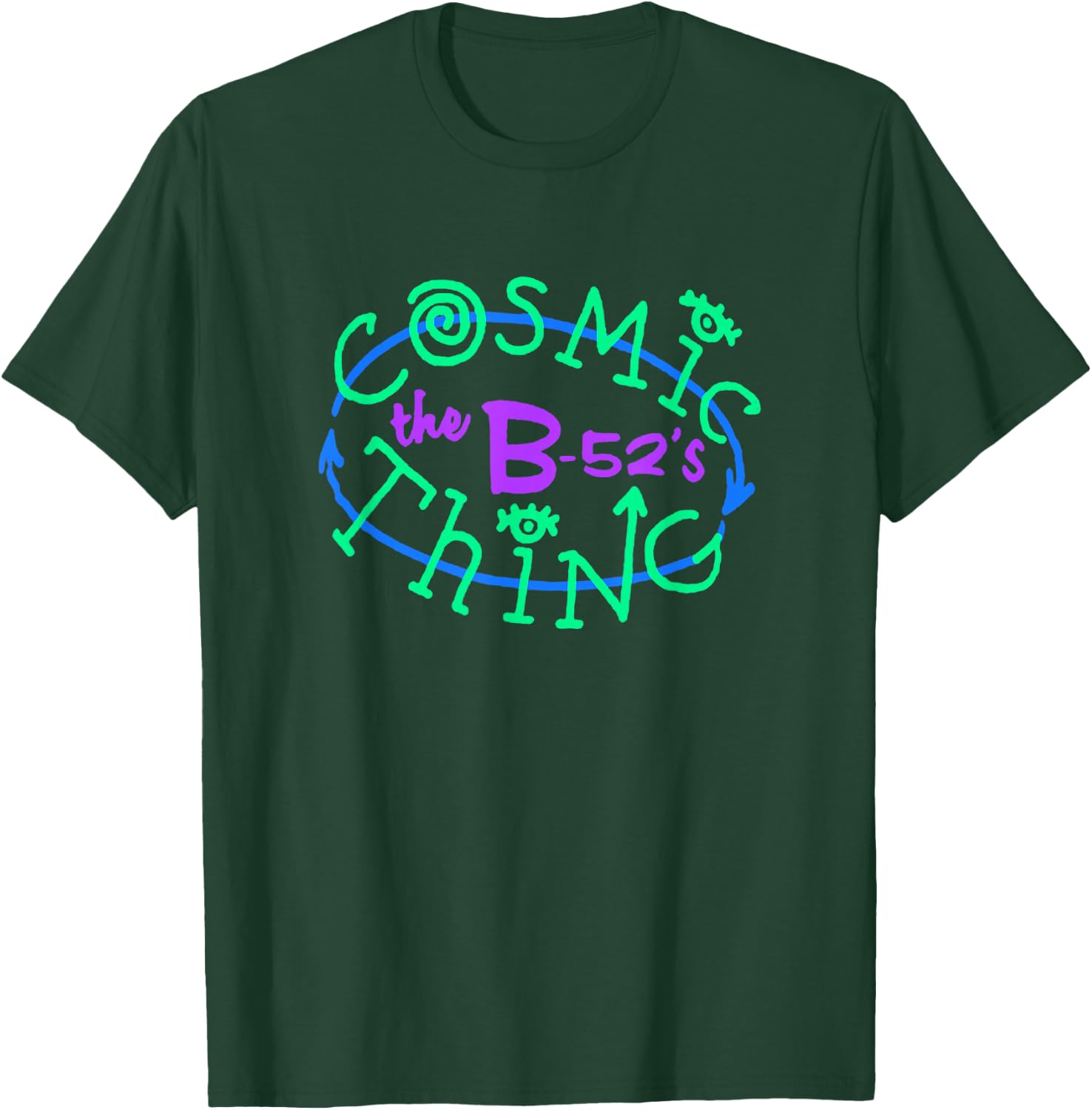 Die B-52 - kosmische Sache T-Shirt - T-Shirt | Forest