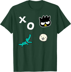 Badtz - Maru XO Patches T-Shirt - T-Shirt | Forest