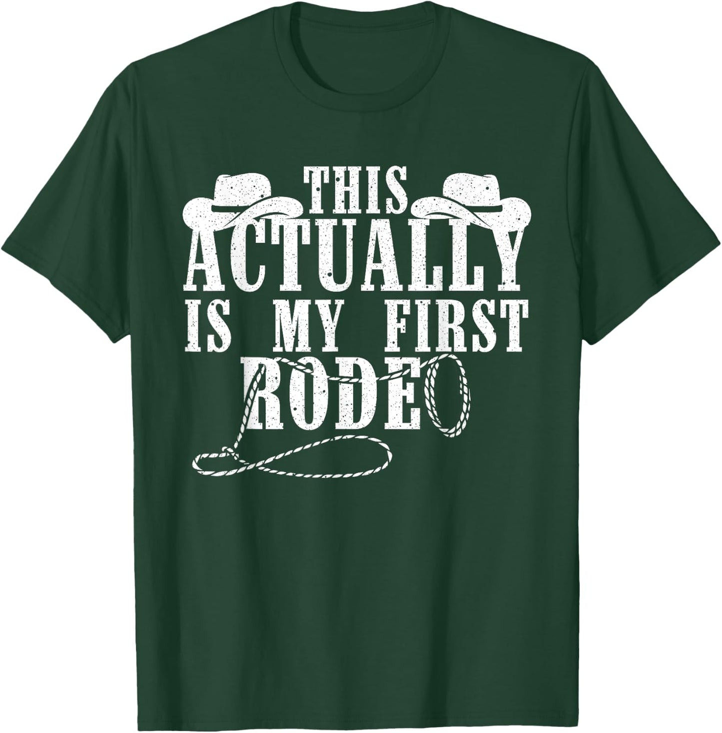 Funny Cowboy Women Rodeo Western Horseback Racing T-Shirt - T-Shirt | Forest