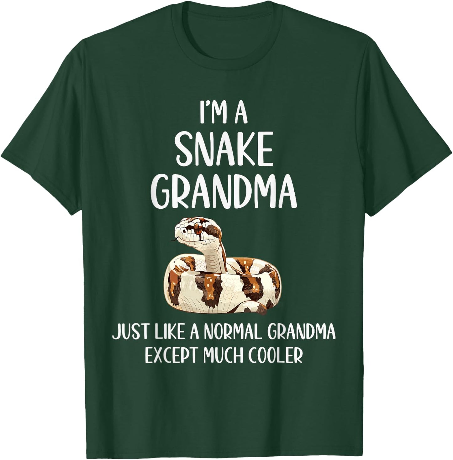 Snake Grandma Definition Funny Animals Lover Mothers Day T-Shirt - T-Shirt | Forest