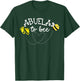 Abuela to Bee Pregnancy Announcement Baby Shower T-Shirt - T-Shirt | Forest
