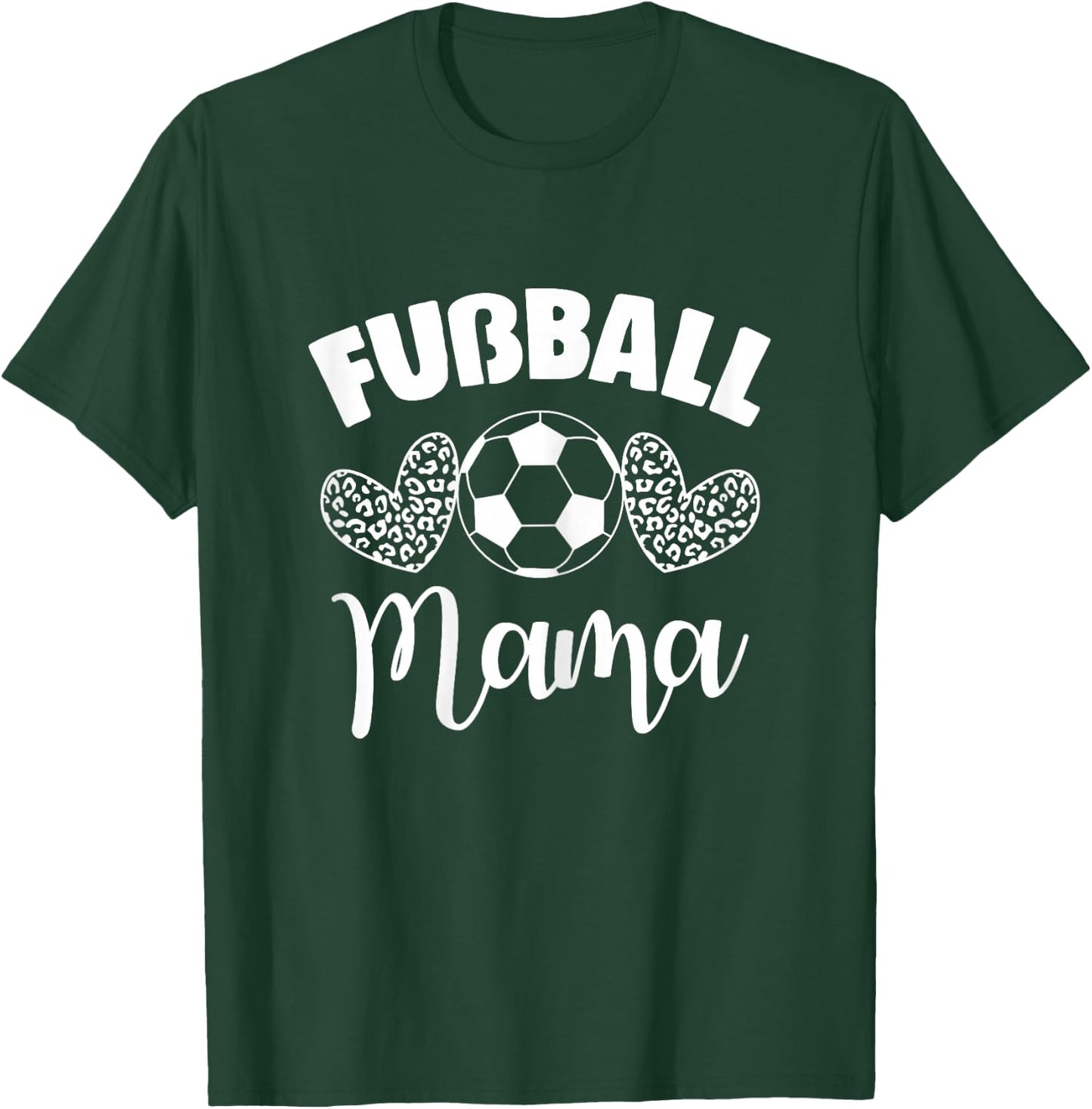 Football Mama , black T-Shirt - T-Shirt | Forest