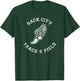 Rack City Track & Field Distressed Retro Classic 80s T-Shirt - T-Shirt | Forest