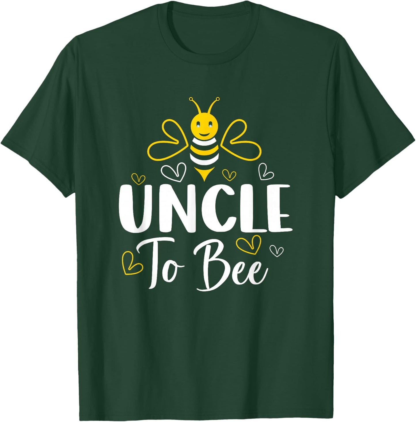 Uncle to Bee Pregnancy Announcement Baby Shower Uncle T-Shirt - T-Shirt | Forest