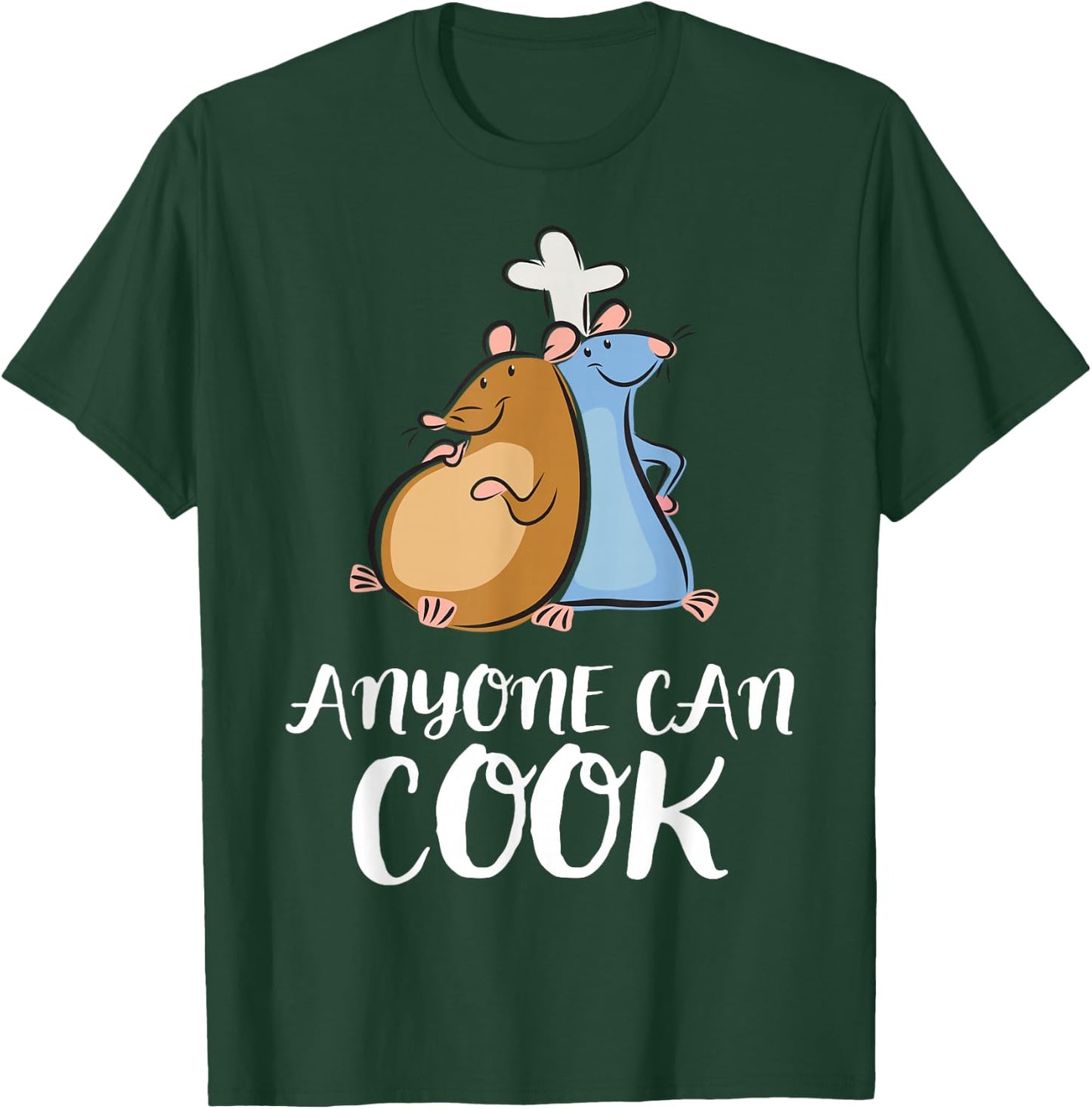 Disney Pixar Ratatouille Anyone Can Cook Sketch Duo T-Shirt - T-Shirt | Forest
