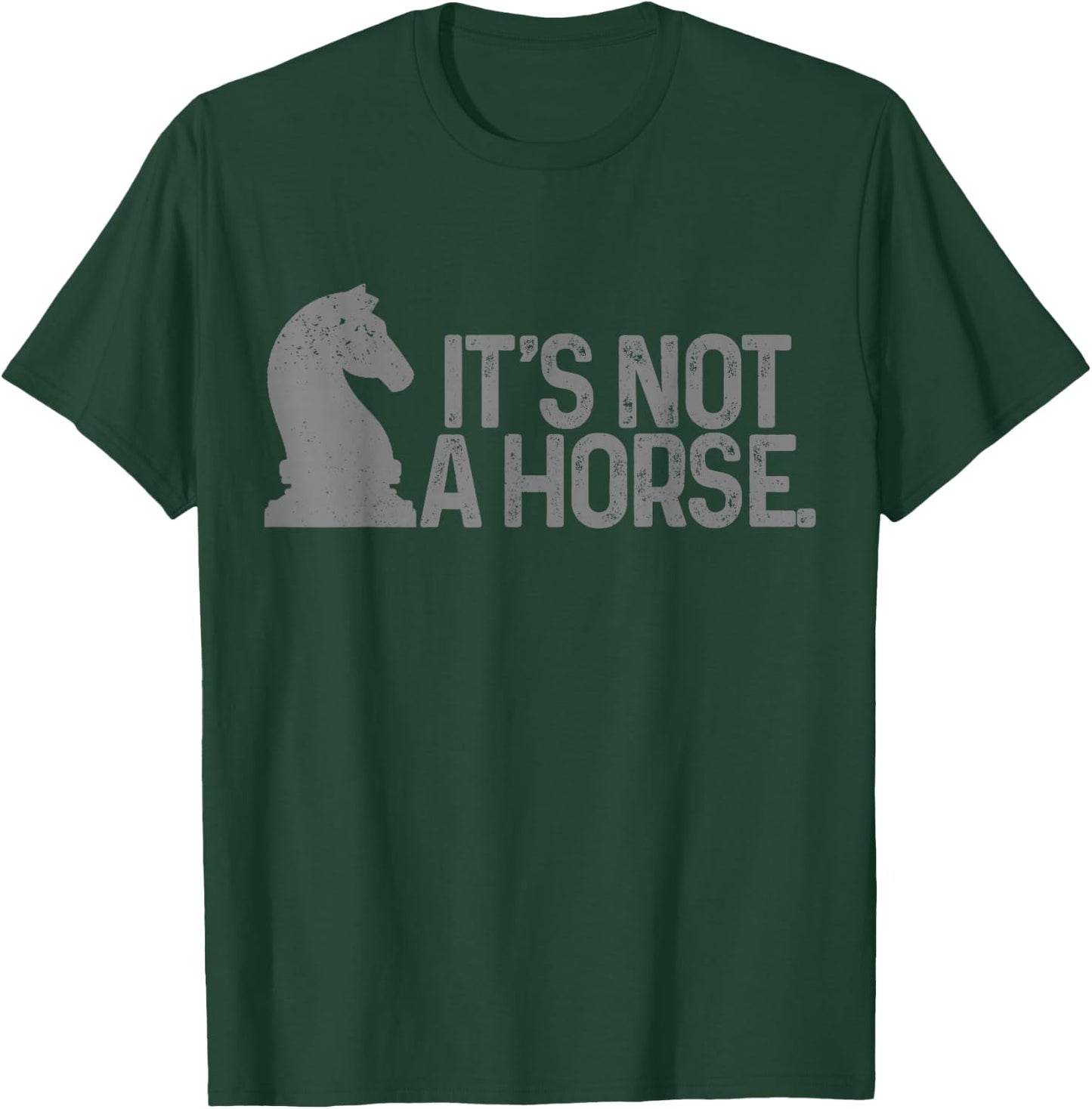 Chess It's Not A Horse Knight Funny Chess player T-Shirt - T-Shirt | Forest