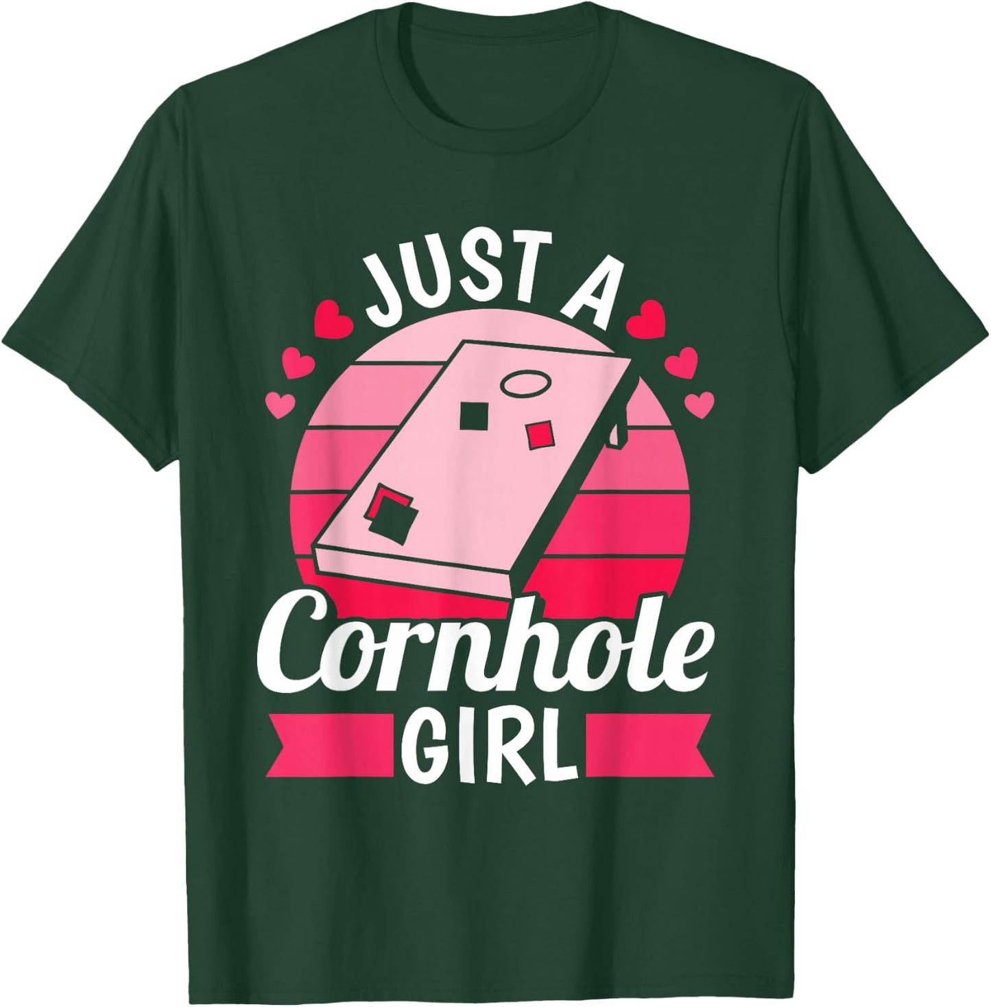 Cornhole - Jeu De Poches Cornhole T-Shirt - T-Shirt | Forest