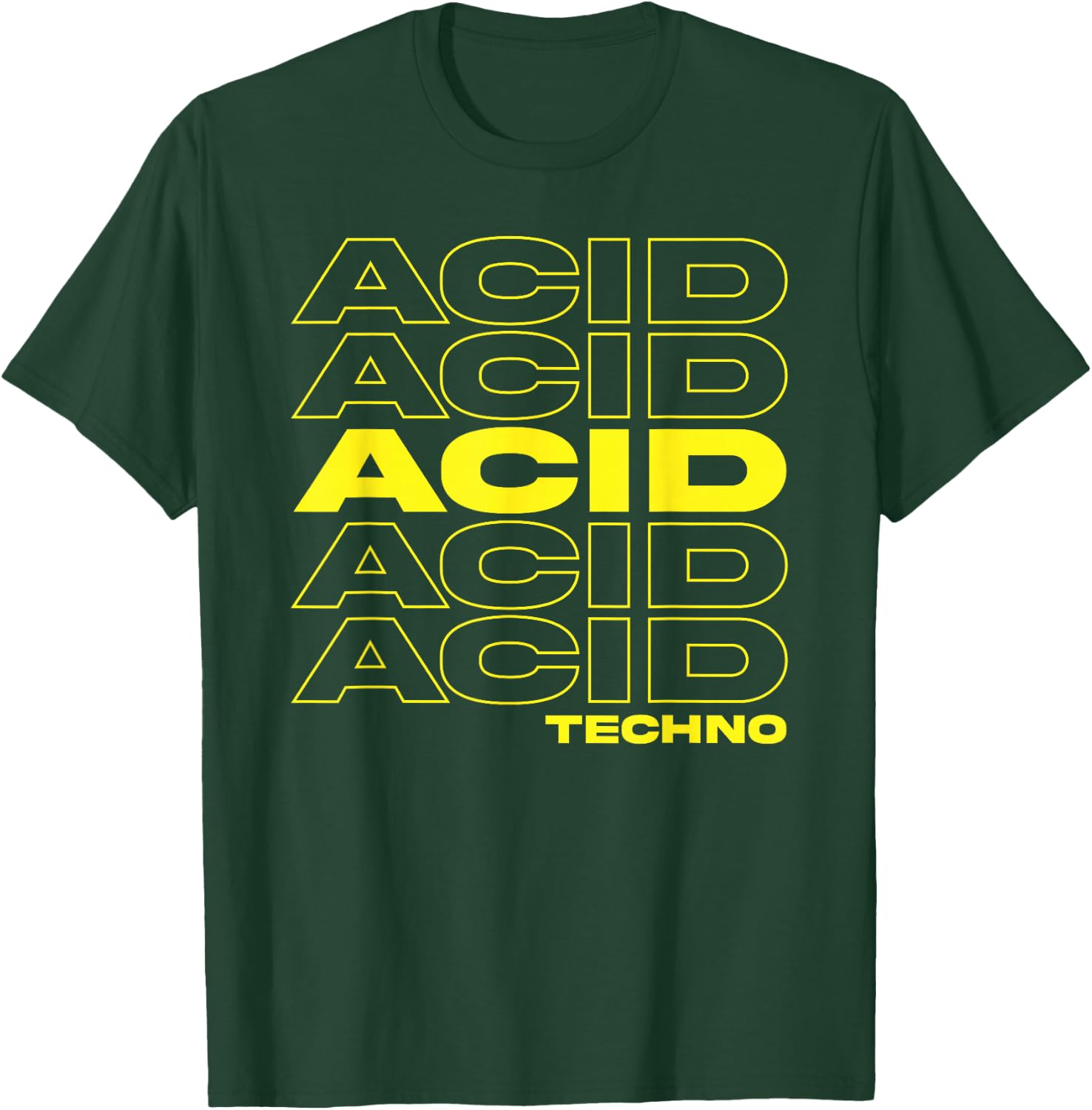 Acid Techno We Love 303 T-Shirt - T-Shirt | Forest