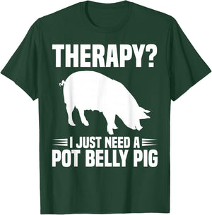 Pot Belly Pig Owner Food Toys Supplies Pot Belly Pig Mom T-Shirt - T-Shirt | Forest