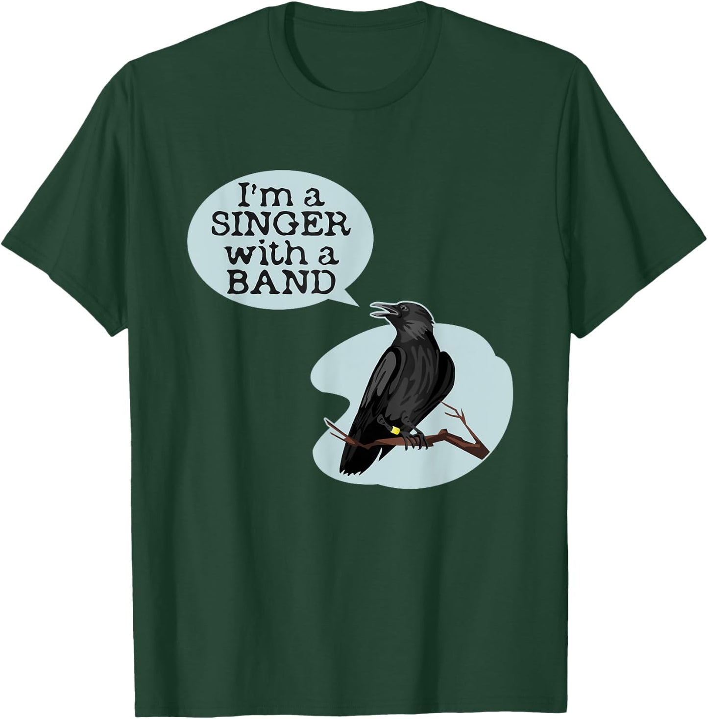Funny Bird Banding Ringing Singer With a Band Bander Gift T-Shirt - T-Shirt | Forest
